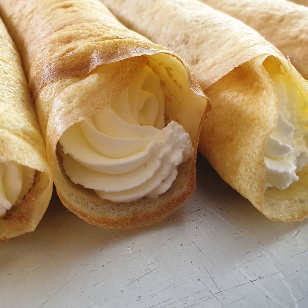 Crêpe à la chantilly