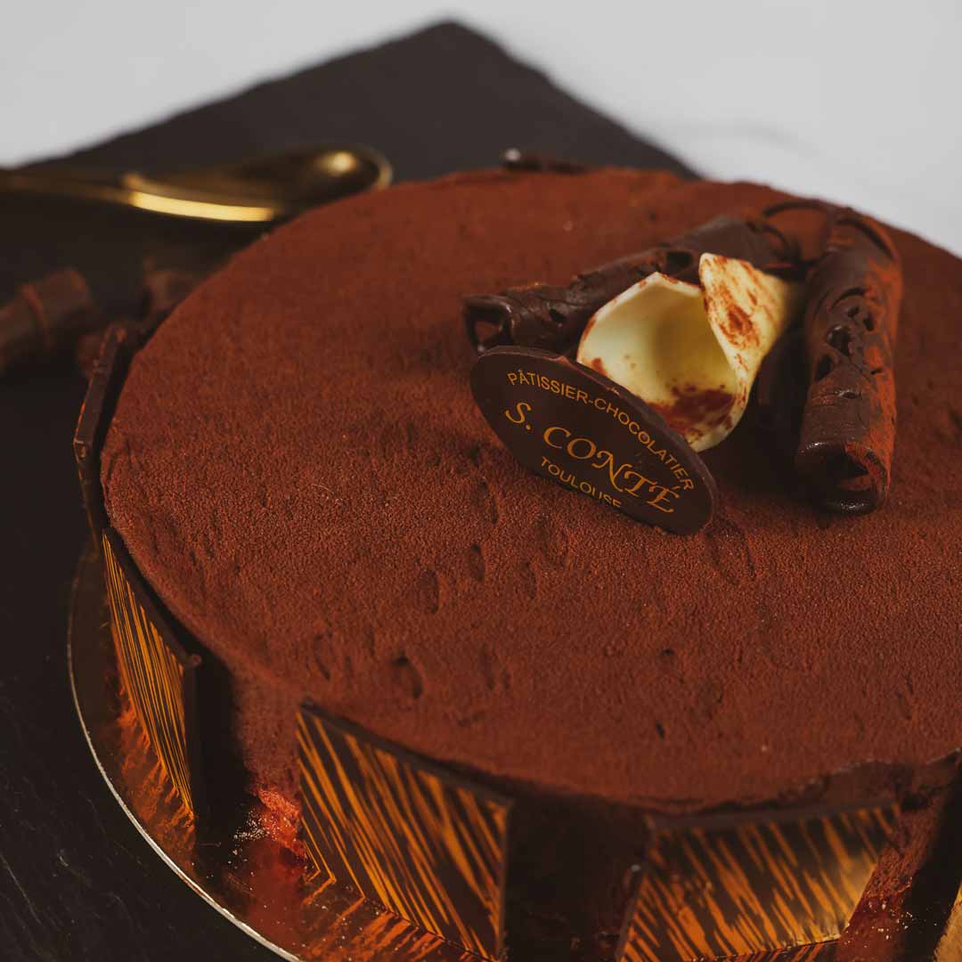 Gâteau croustillant chocolat